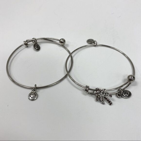 Brighton bangle charm 2 pack bracelets‎ - Picture 1 of 5
